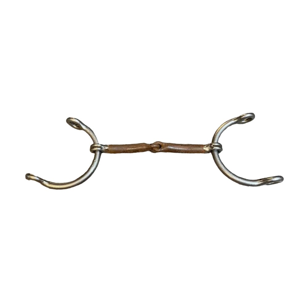 BM Bitmaster 5in Sweet Iron Gag Bit - Horse Bit